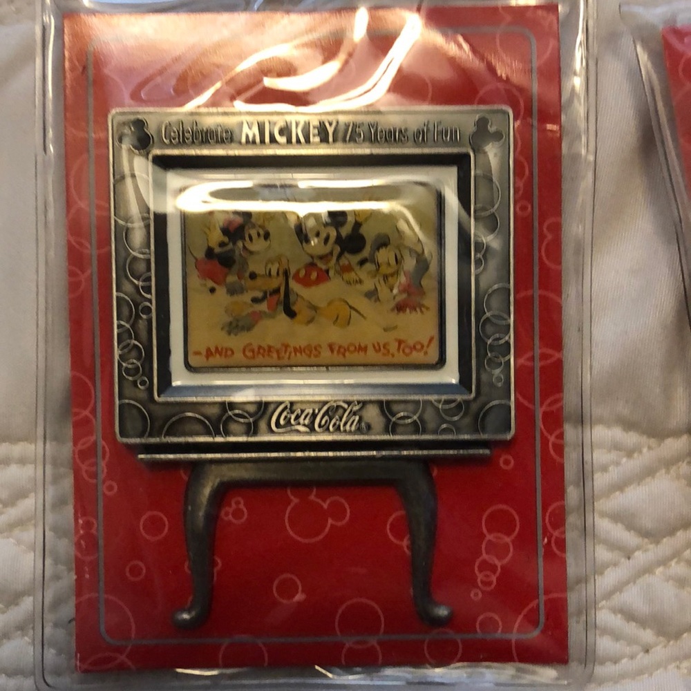 Disney & Coca Cola collector’s set.